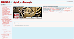 Desktop Screenshot of biomach.cz