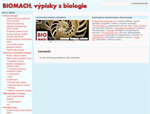 Tablet Screenshot of biomach.cz